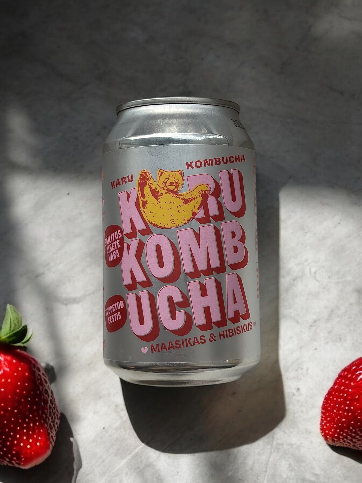 Maasika Kombucha