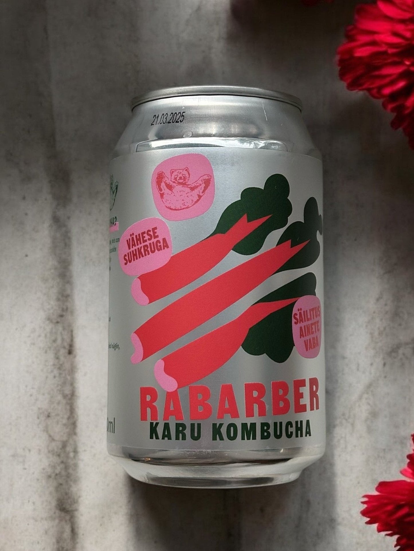 Rabarber Kombucha