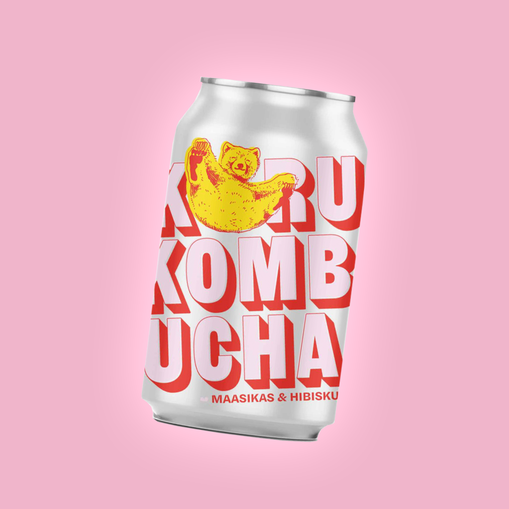 Maasika Kombucha