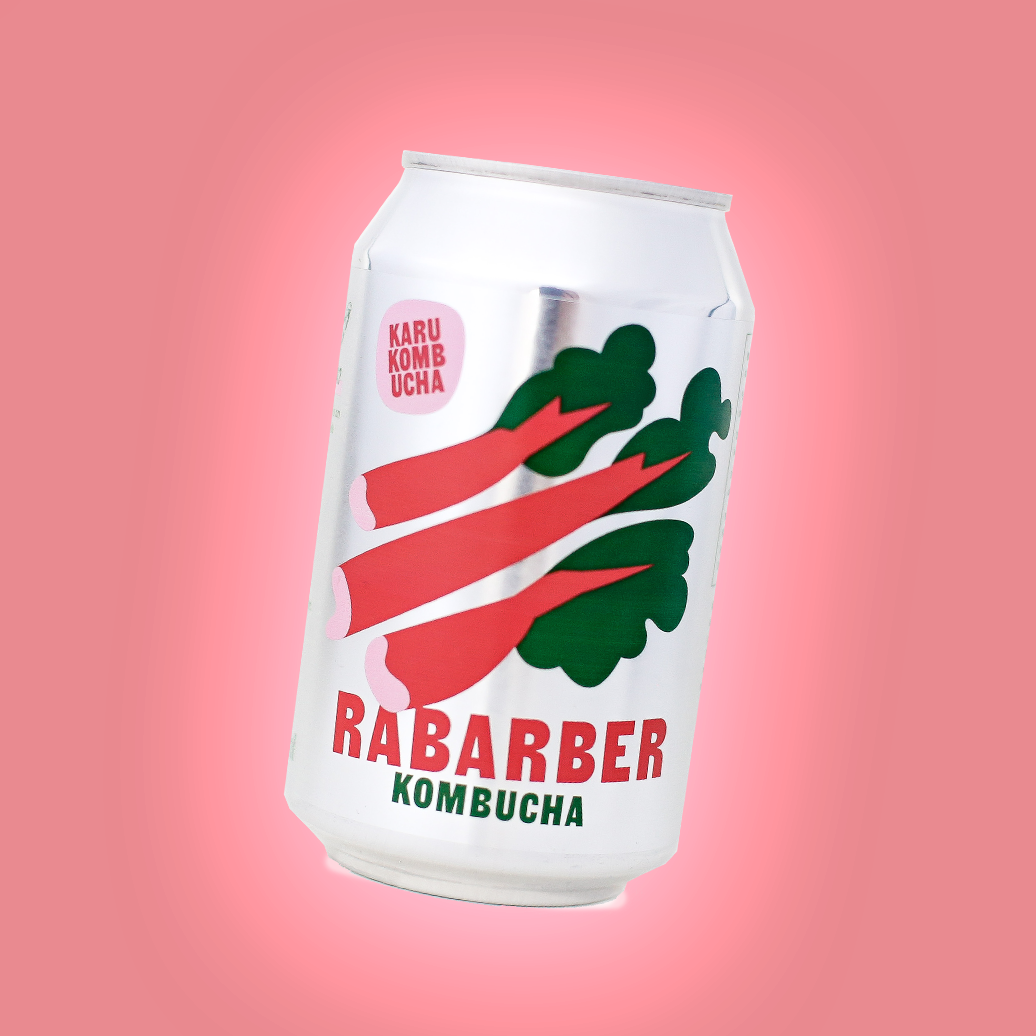 Rabarber Kombucha